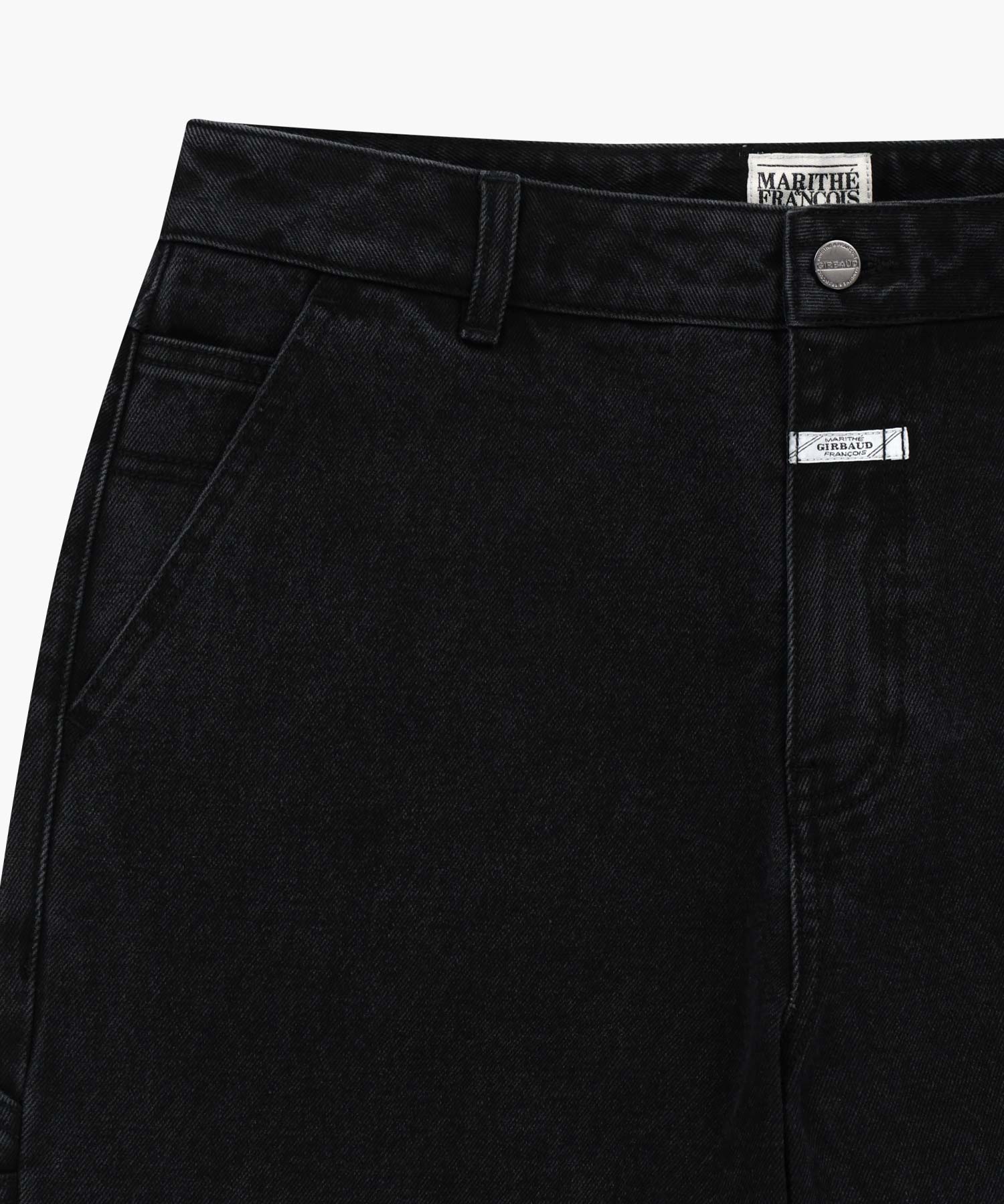 Marithe & Francois Girbaud - Double Knee Carpenter Denim Pants (Black) product image 9 | TRAB K-Fashion Australia