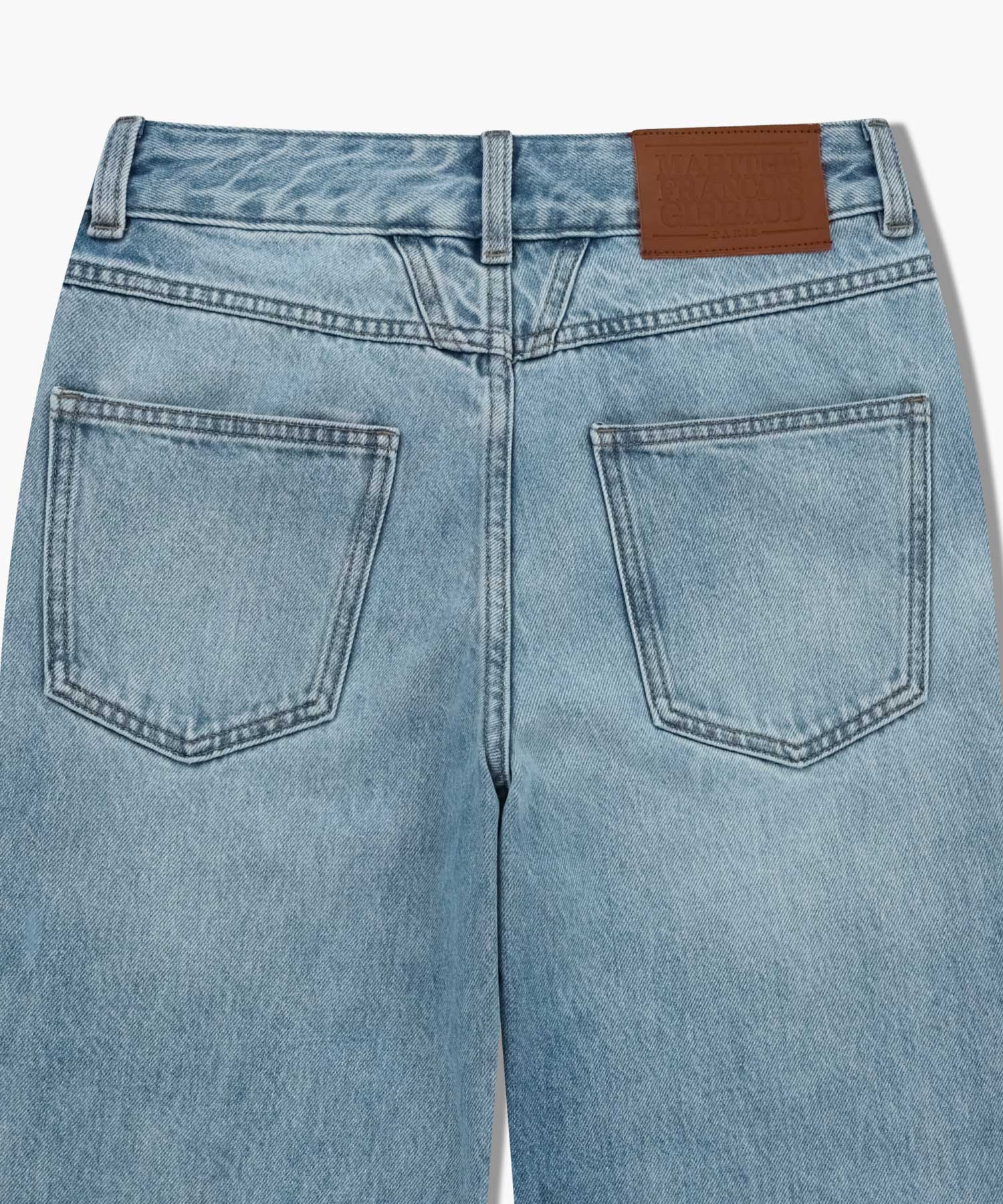 Marithe & Francois Girbaud - Slim Straight Denim Pants (Light Blue) product image 9 | TRAB K-Fashion Australia