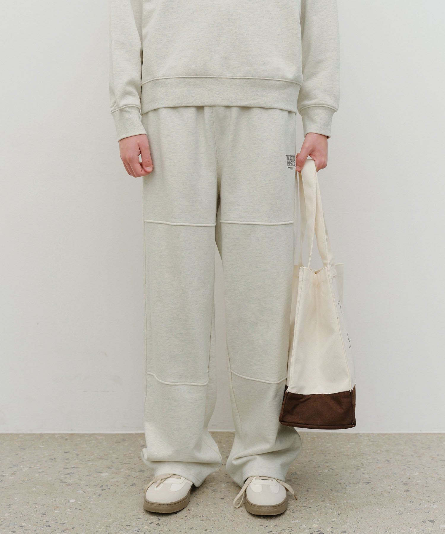 Marithe & Francois Girbaud - Classic Logo Big Shopper Bag (Natural) product image 9 | TRAB K-Fashion Australia