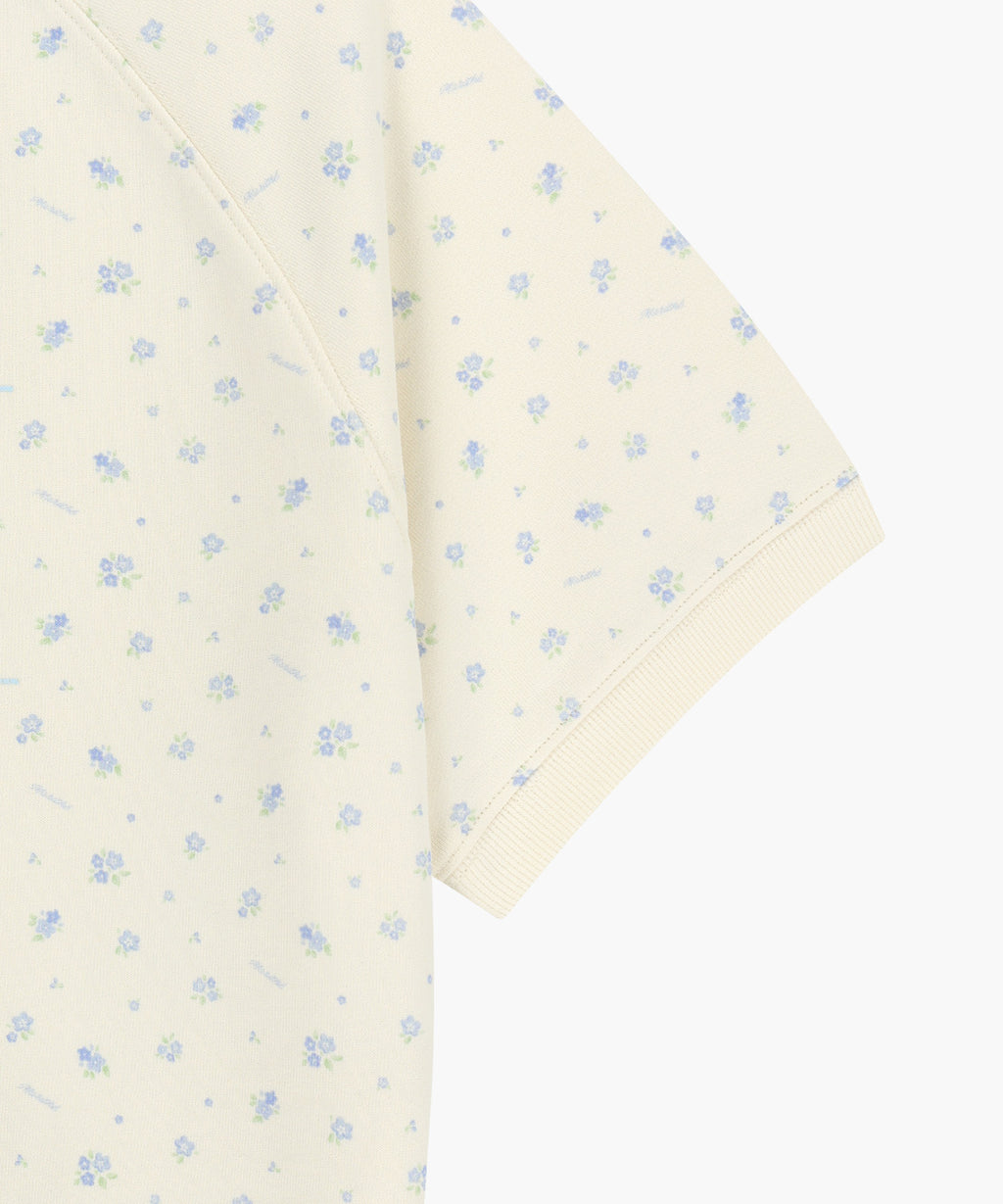 Marithe & Francois Girbaud - Vintage Classic Logo Half Sweatshirt (Flower) product image 9 | TRAB K-Fashion Australia