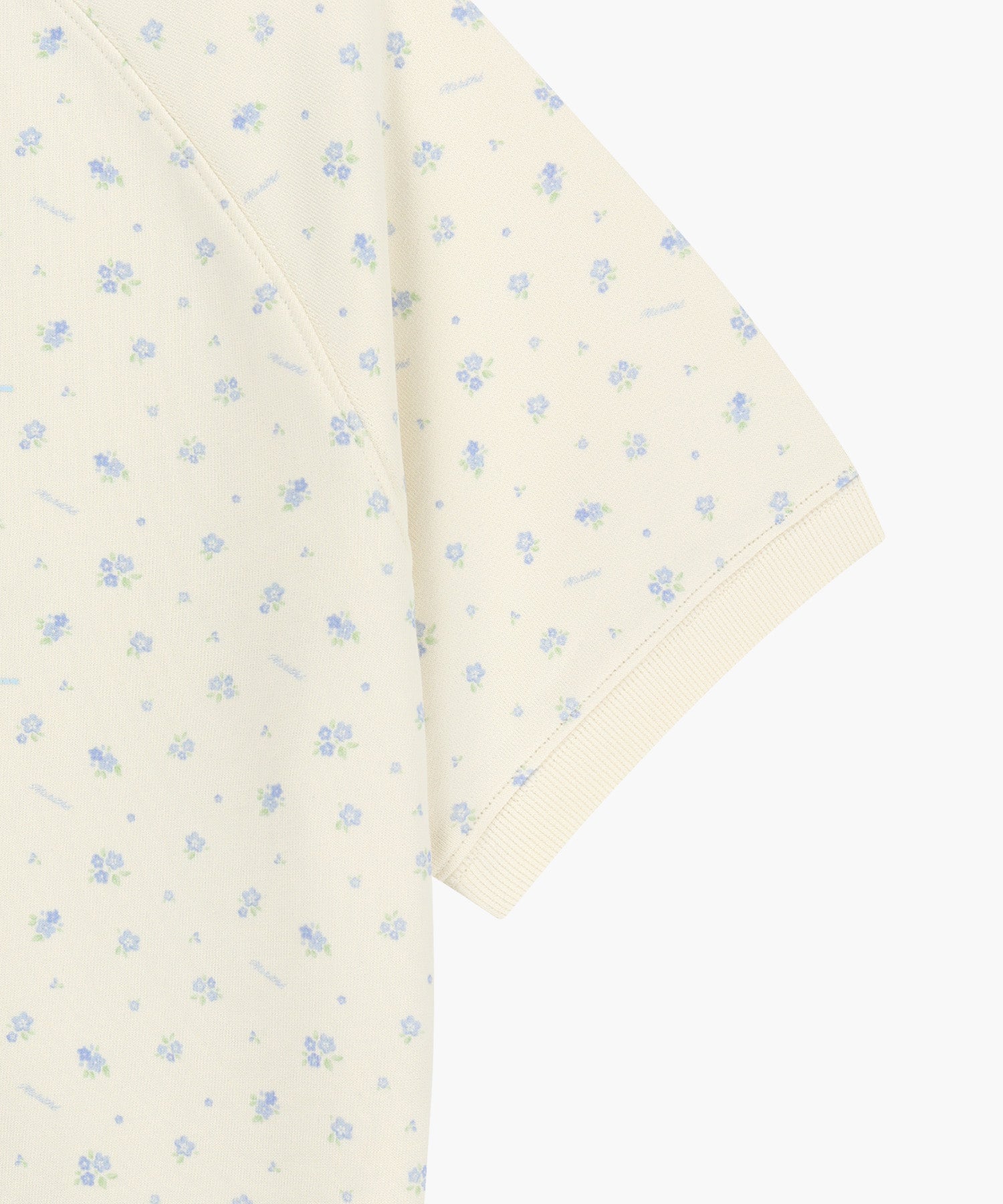 Marithe & Francois Girbaud - Vintage Classic Logo Half Sweatshirt (Flower) product image 9 | TRAB K-Fashion Australia
