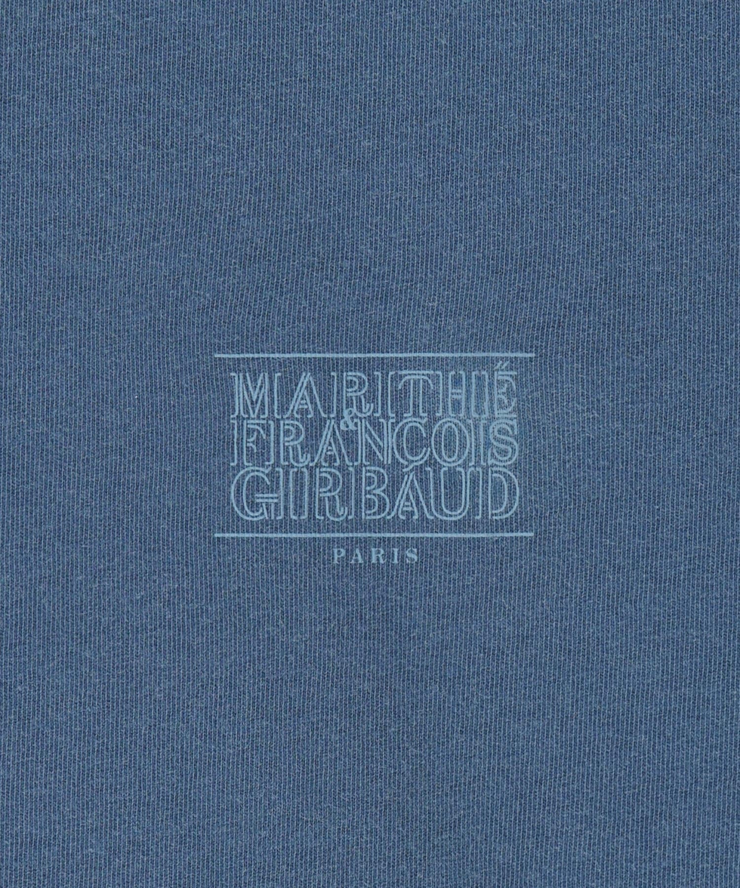 Marithe & Francois Girbaud - Outline Classic Logo Dyeing Oversized Tee (Light Blue) product image 9 | TRAB K-Fashion Australia