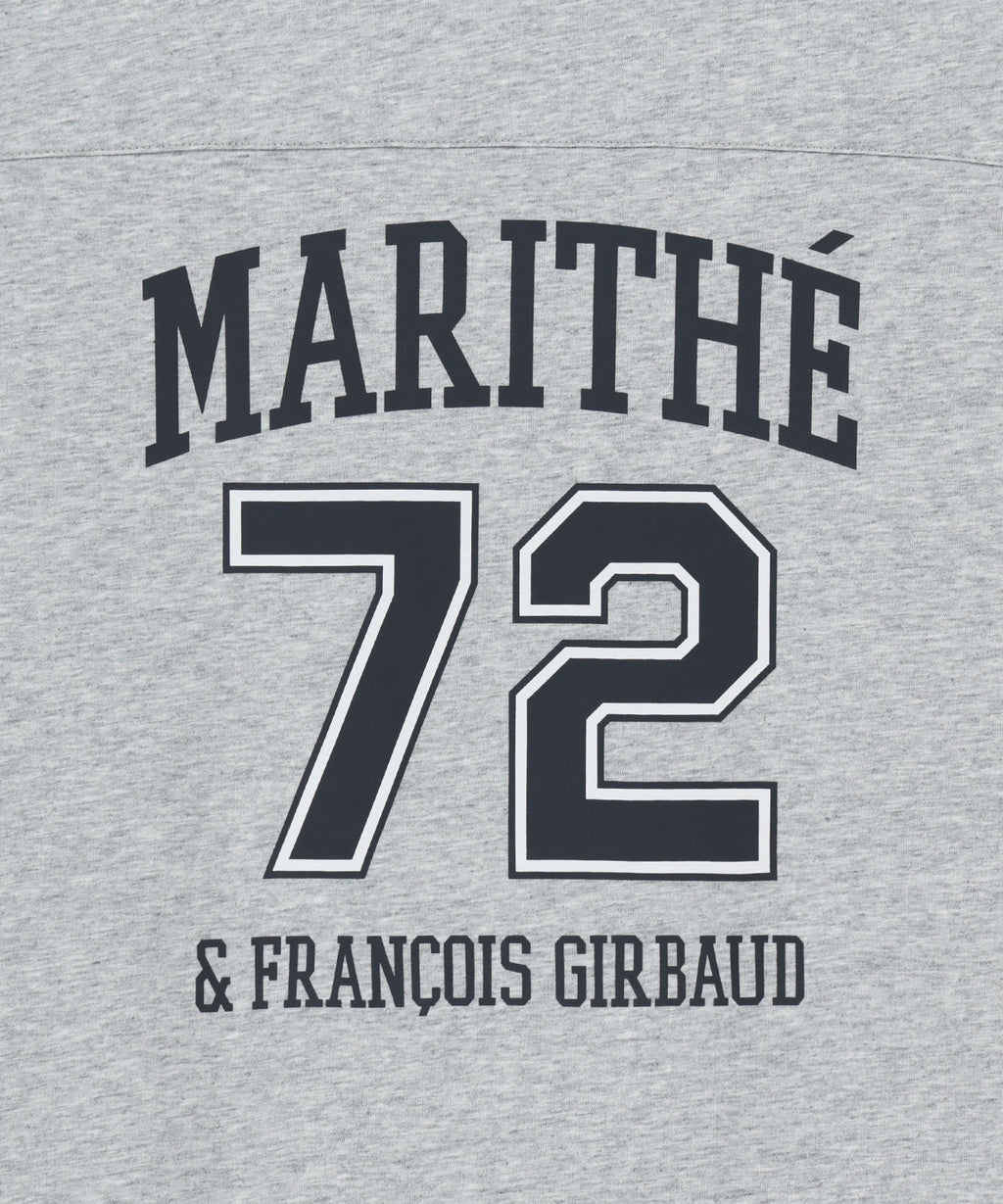 Marithe & Francois Girbaud - Aerocool Football Oversized Tee (Heather Gray) product image 9 | TRAB K-Fashion Australia