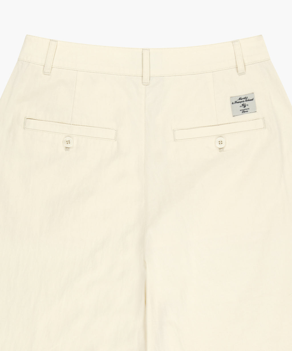 Marithe & Francois Girbaud - Bermuda Half Pants (Ivory) product image 9 | TRAB K-Fashion Australia
