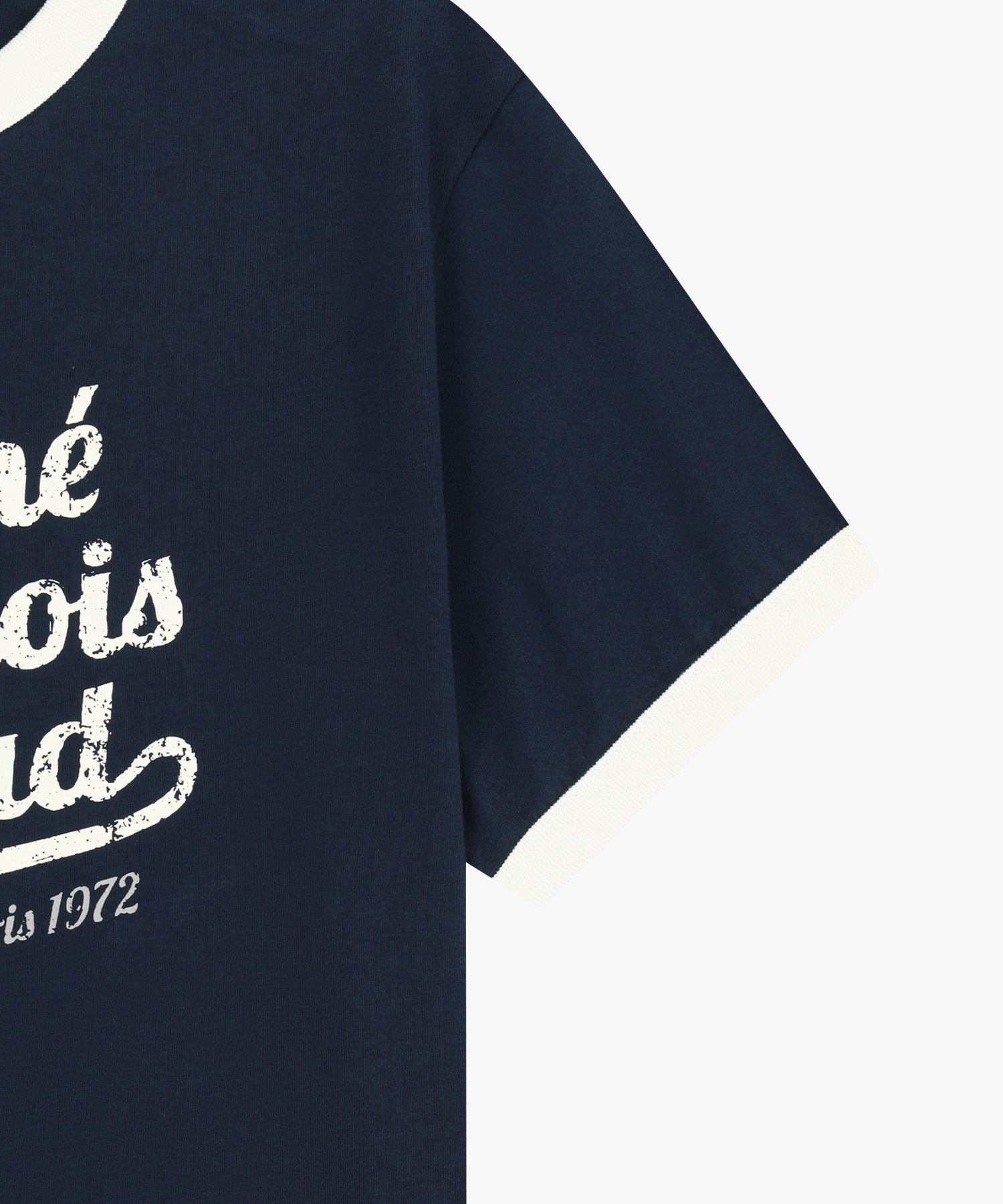 Marithe & Francois Girbaud - Vintage Logo Ringer Tee (Navy) product image 9 | TRAB K-Fashion Australia
