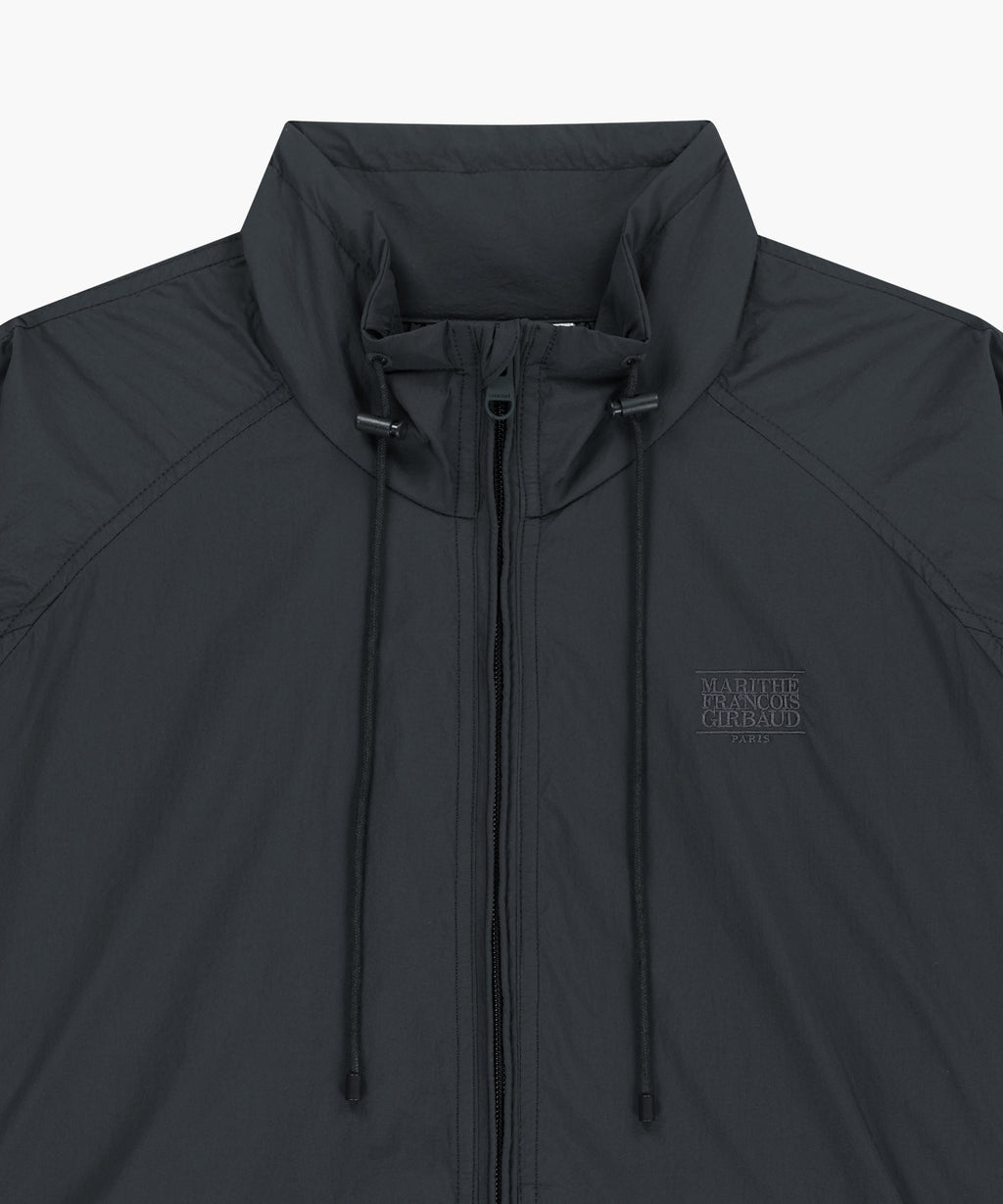 Marithe & Francois Girbaud - Highneck Packable Nylon Jacket (Charcoal) product image 9 | TRAB K-Fashion Australia