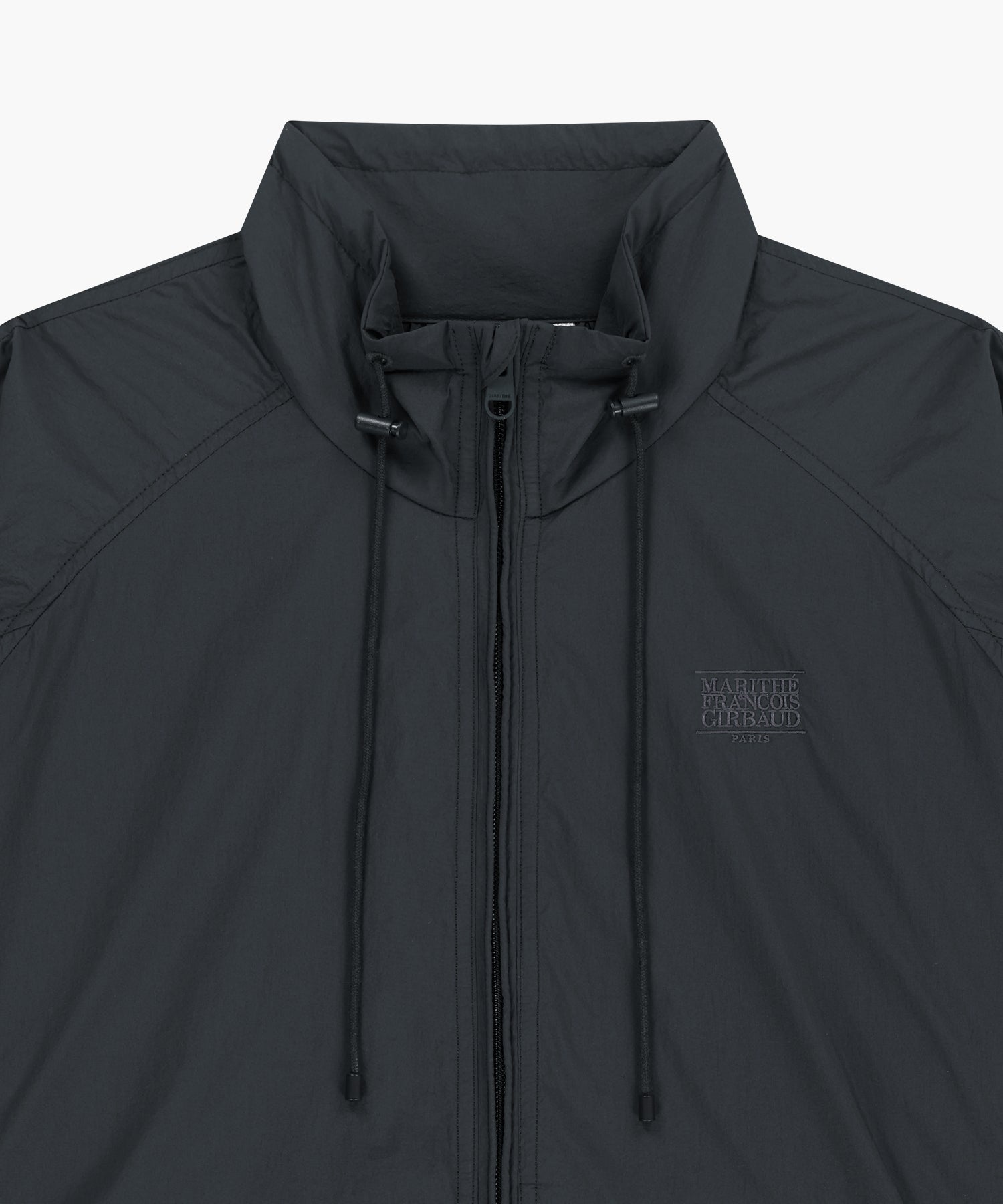 Marithe & Francois Girbaud - Highneck Packable Nylon Jacket (Charcoal) product image 9 | TRAB K-Fashion Australia