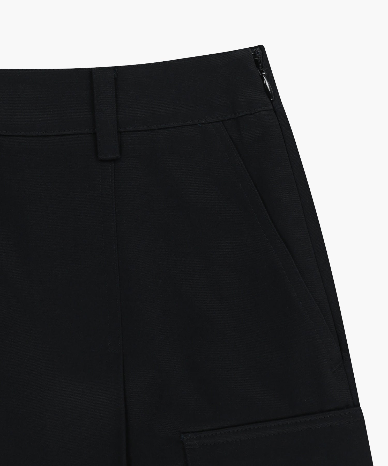 Marithe & Francois Girbaud - Cotton Cargo Mini Skirt (Black) product image 12 | TRAB K-Fashion Australia
