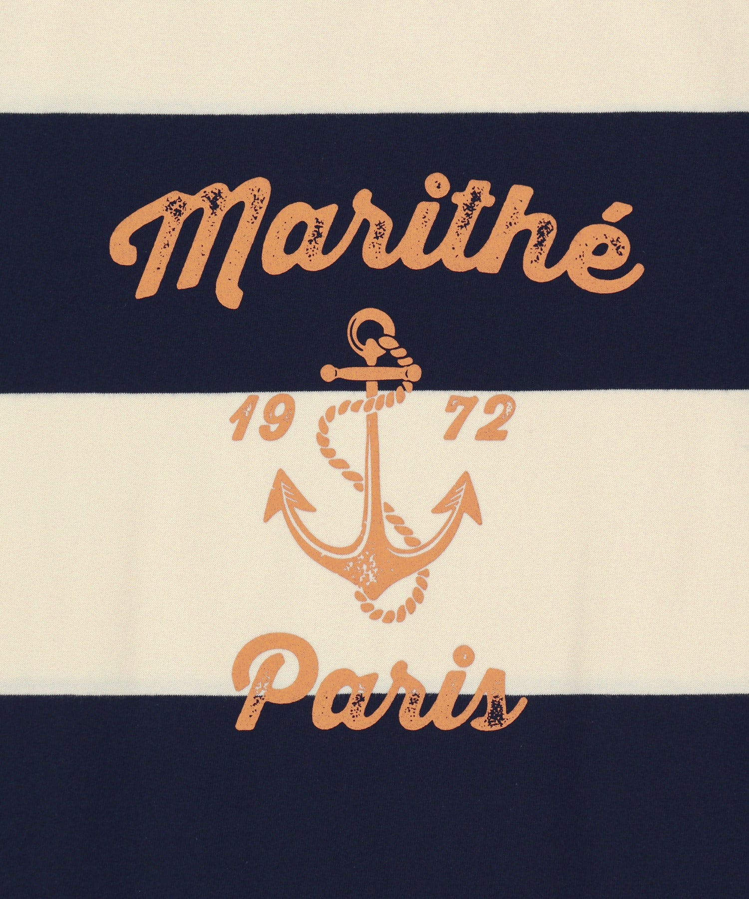 Marithe & Francois Girbaud - Marine Graphic Stripe Tee (Navy) product image 9 | TRAB K-Fashion Australia