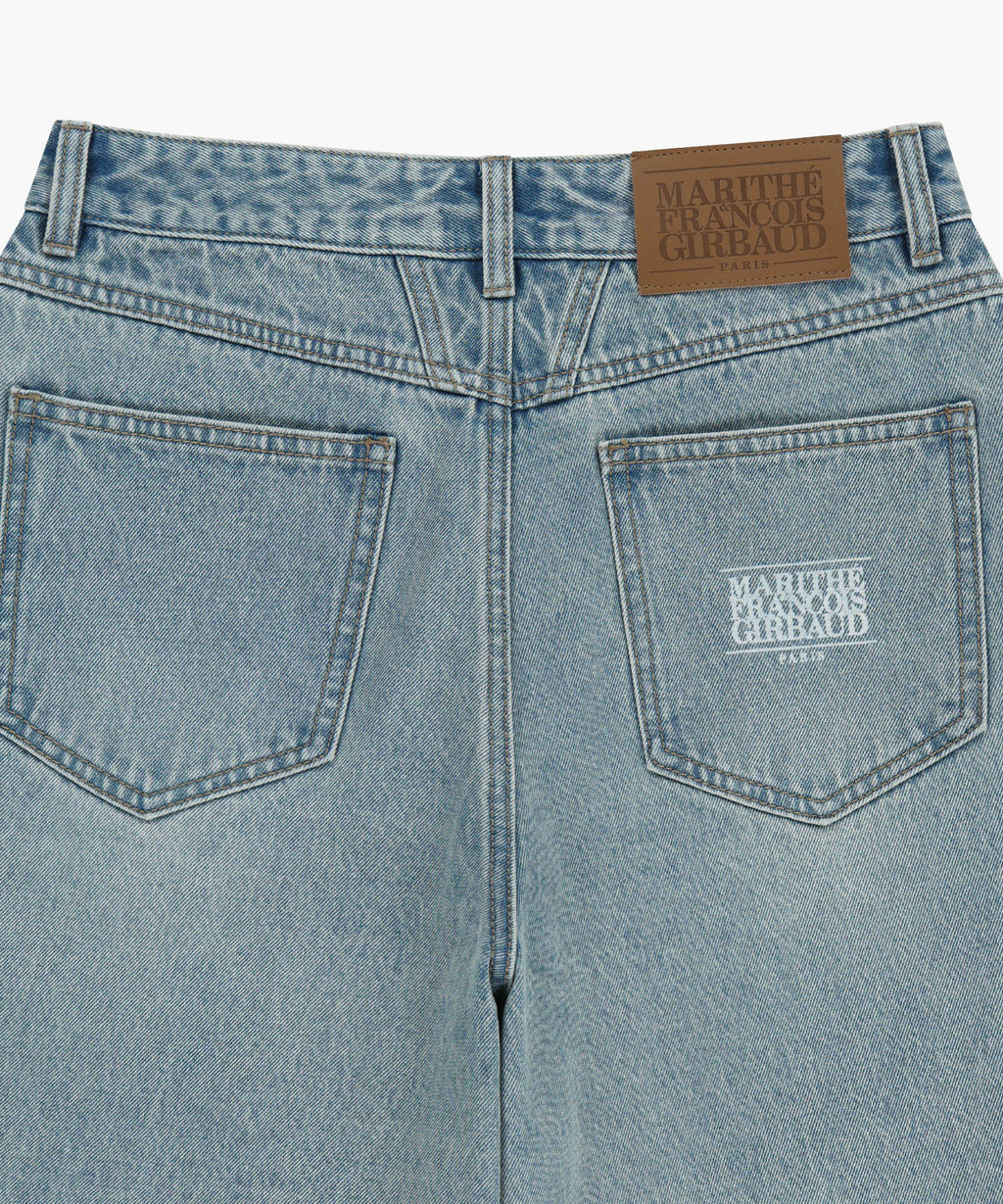 Marithe & Francois Girbaud - Mickey_w Bermuda Denim Pants (Light Blue) product image 9 | TRAB K-Fashion Australia