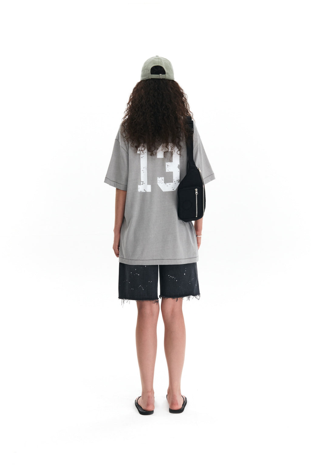 Matin Kim - Macaron Logo Ball Cap (Khaki) product image 6 | TRAB K-Fashion Australia