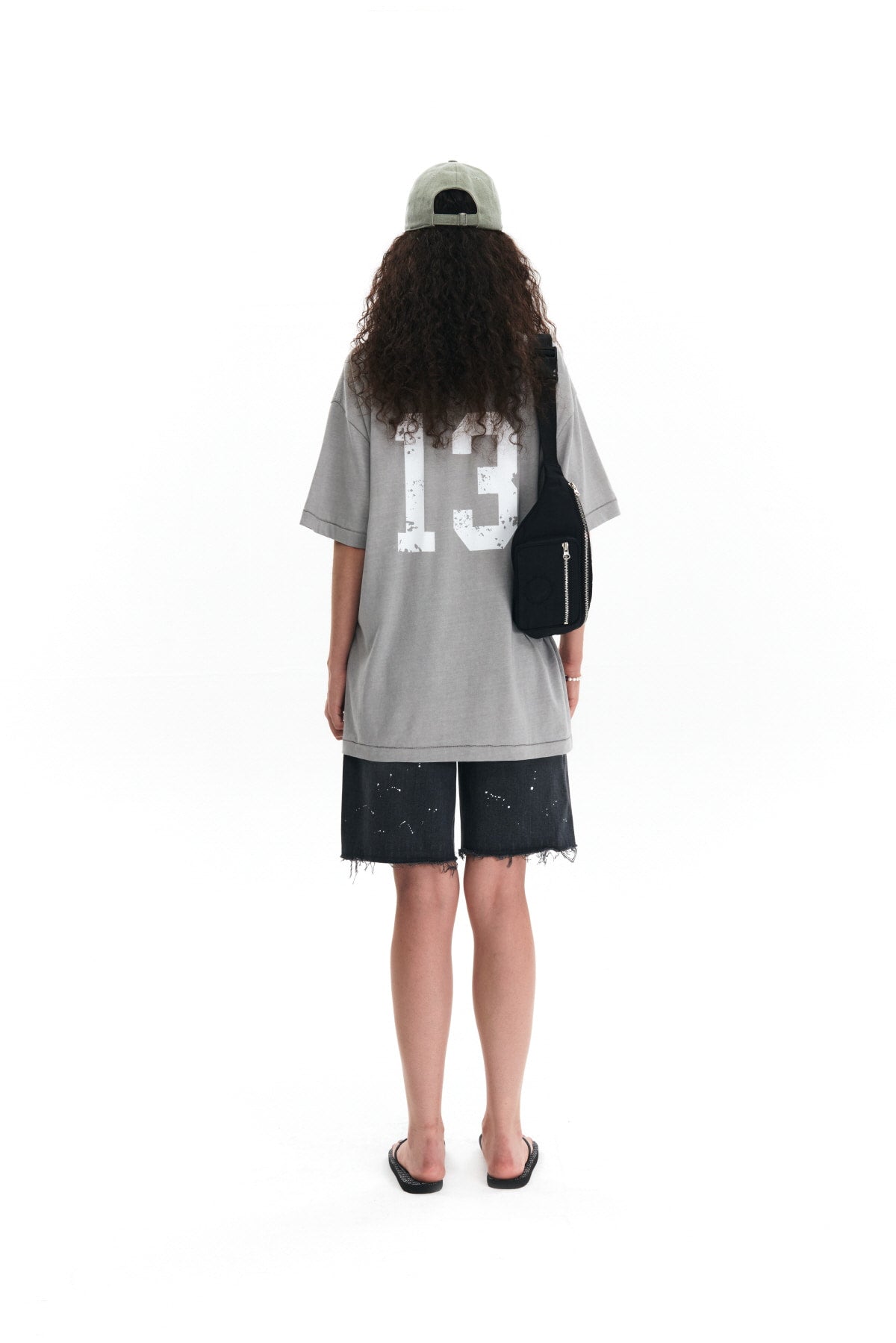 Matin Kim - Macaron Logo Ball Cap (Khaki) product image 6 | TRAB K-Fashion Australia