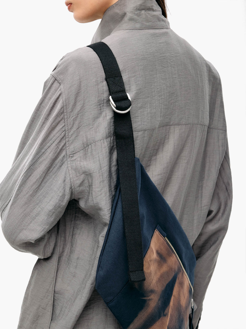 Jiyong Kim - Sun-Bleached Mini-Bag (Navy) product image 5 | TRAB K-Fashion Australia