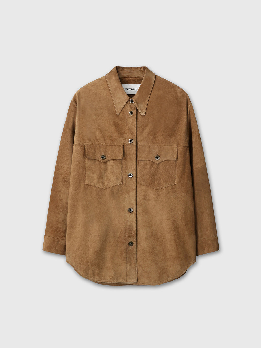 Tonywack - Western Suede Overshirt (Tobacco) product image 8 | TRAB K-Fashion Australia