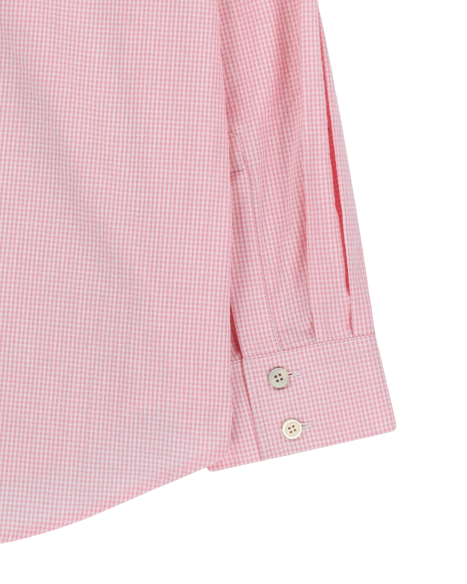 Kimhe Kim - Stripped Label Shirt (Pink) product image 4 | TRAB K-Fashion Australia