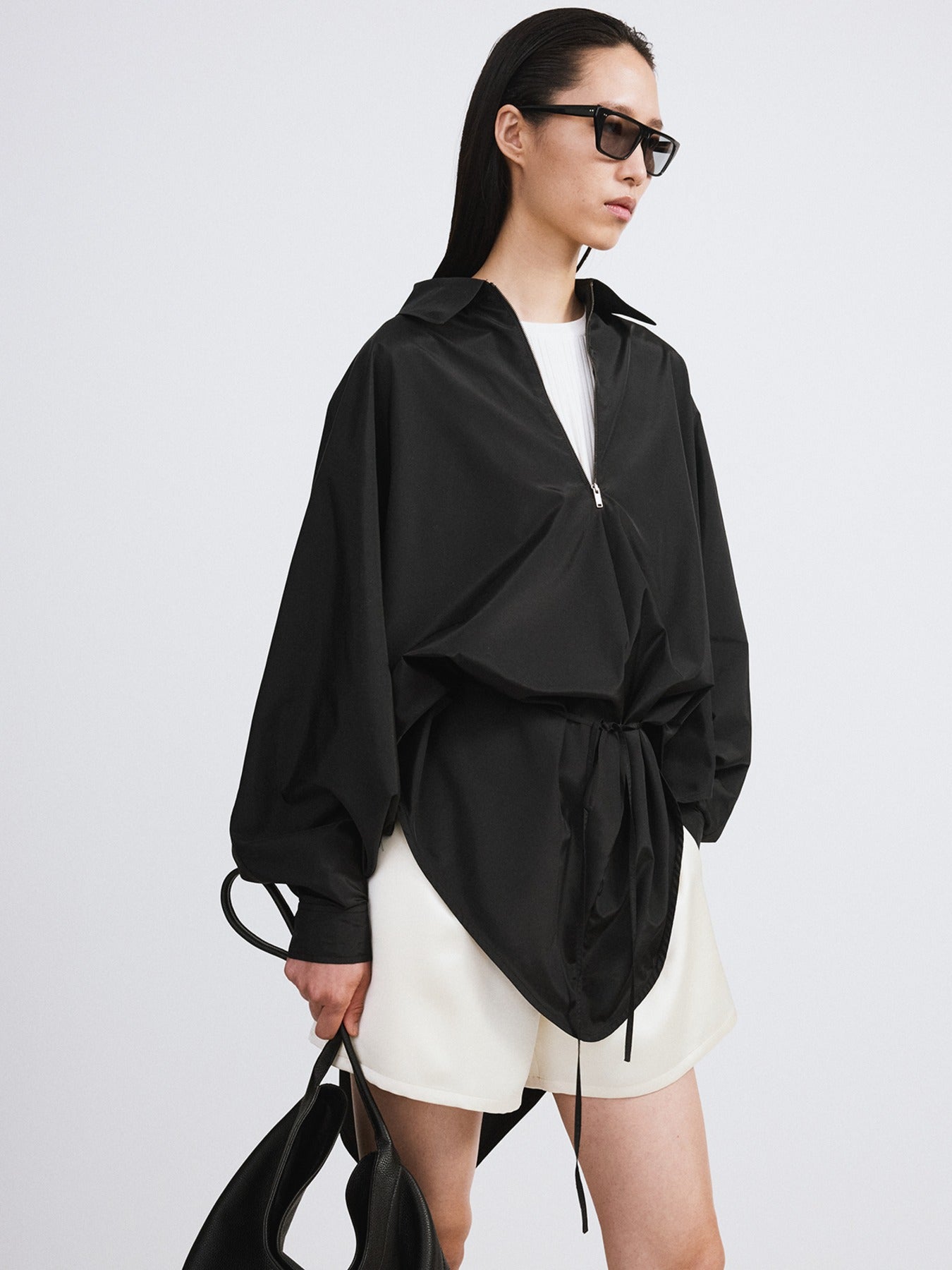 Recto - Oversized Cape Jumper (Black) product image 1 | TRAB K-Fashion Australia