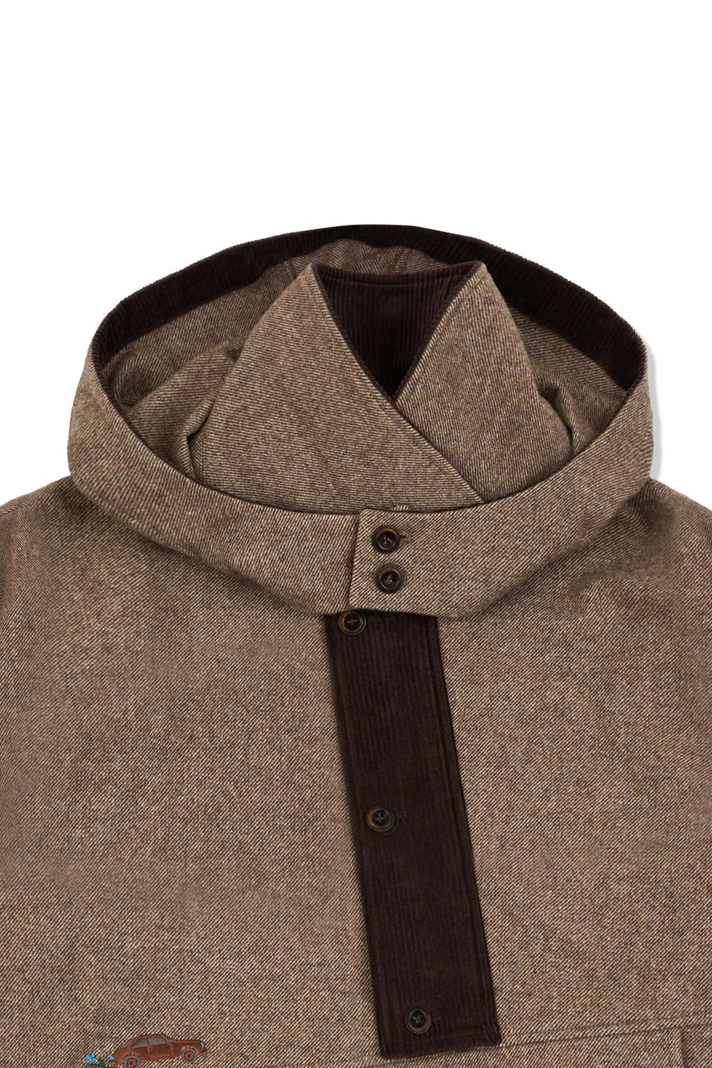 Ioedle - Uphill Hooded Anorak (Red Brown) product image 4 | TRAB K-Fashion Australia