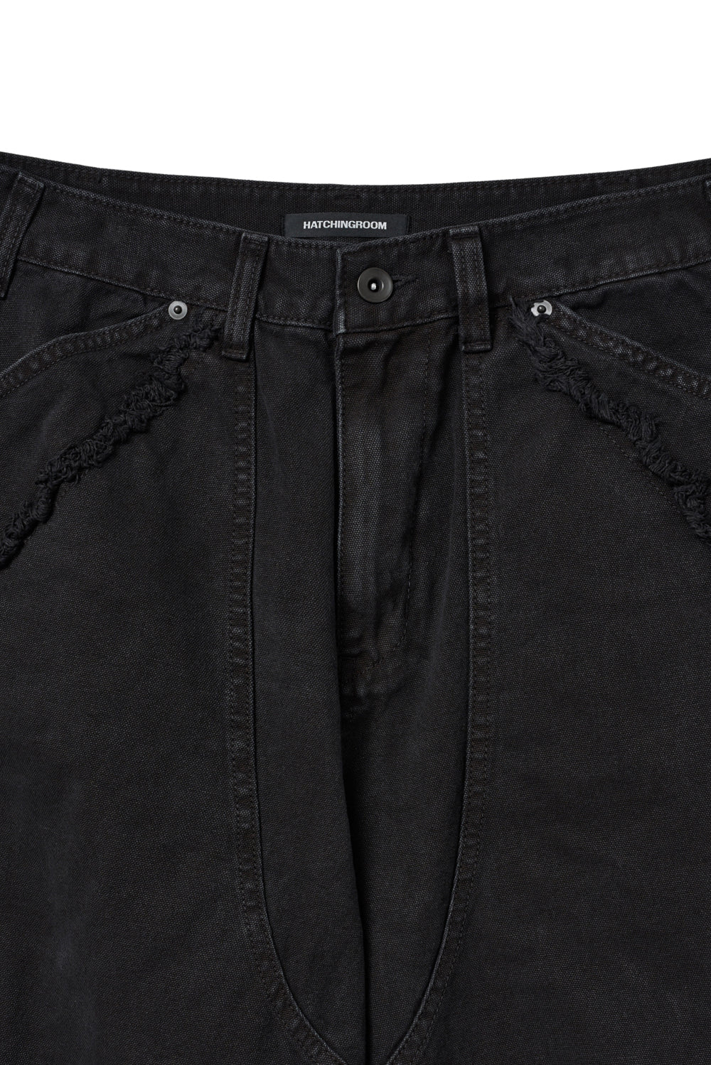 Hatchingroom - VTG Double knee Pants (Black) product image 3 | TRAB K-Fashion Australia