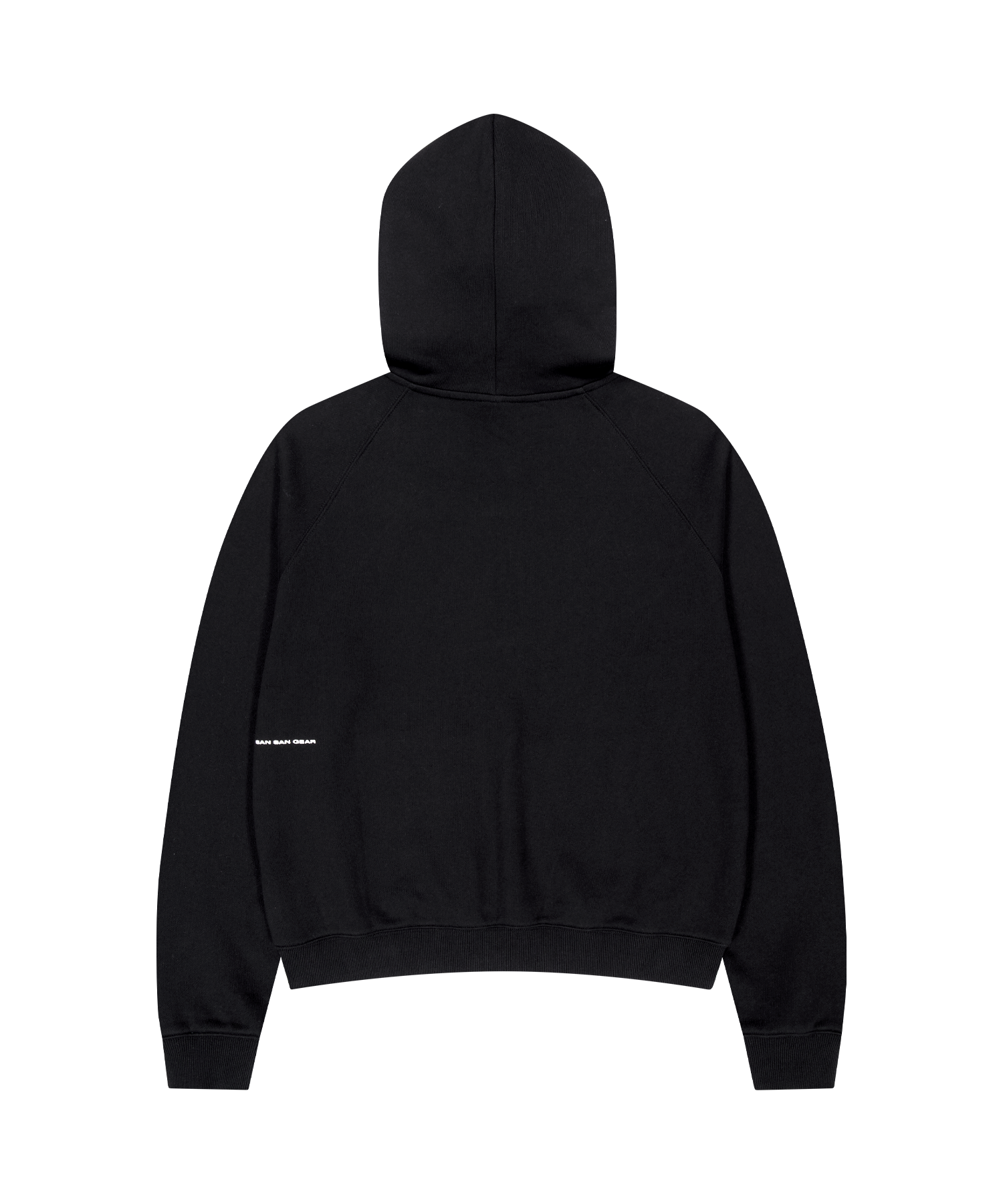 San San Gear - San San Oasis Hoodie Zip-Up (Black) product image 2 | TRAB K-Fashion Australia