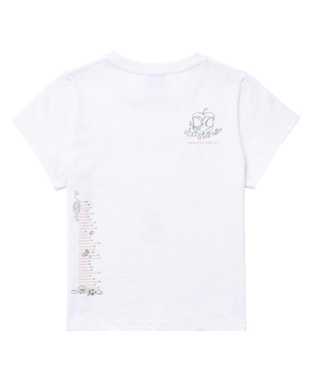 San San Gear - Pulse Of Rebirth T-Shirt_0 (White) product image 9 | TRAB K-Fashion Australia
