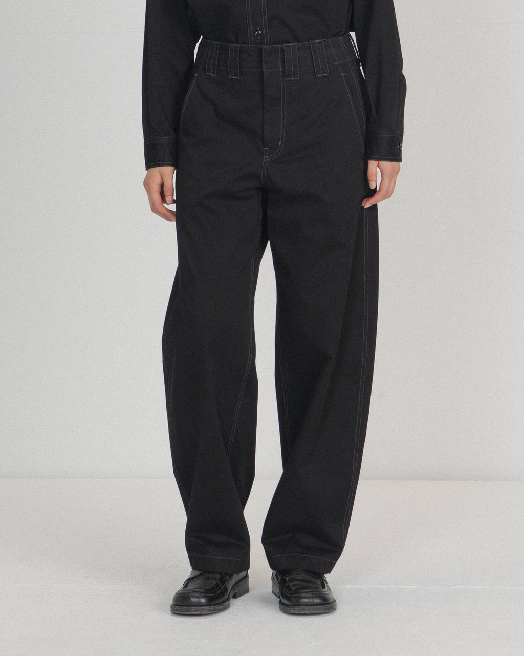 Brownyard - Washed Work Pants (Black) product image 1 | TRAB K-Fashion Australia