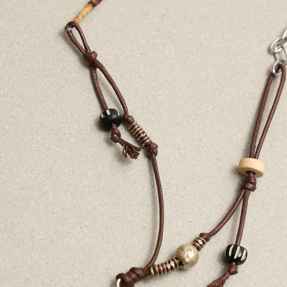 Towtow Archive - Lizard Mixed Beads Necklace Mix (OC) product image 3 | TRAB K-Fashion Australia