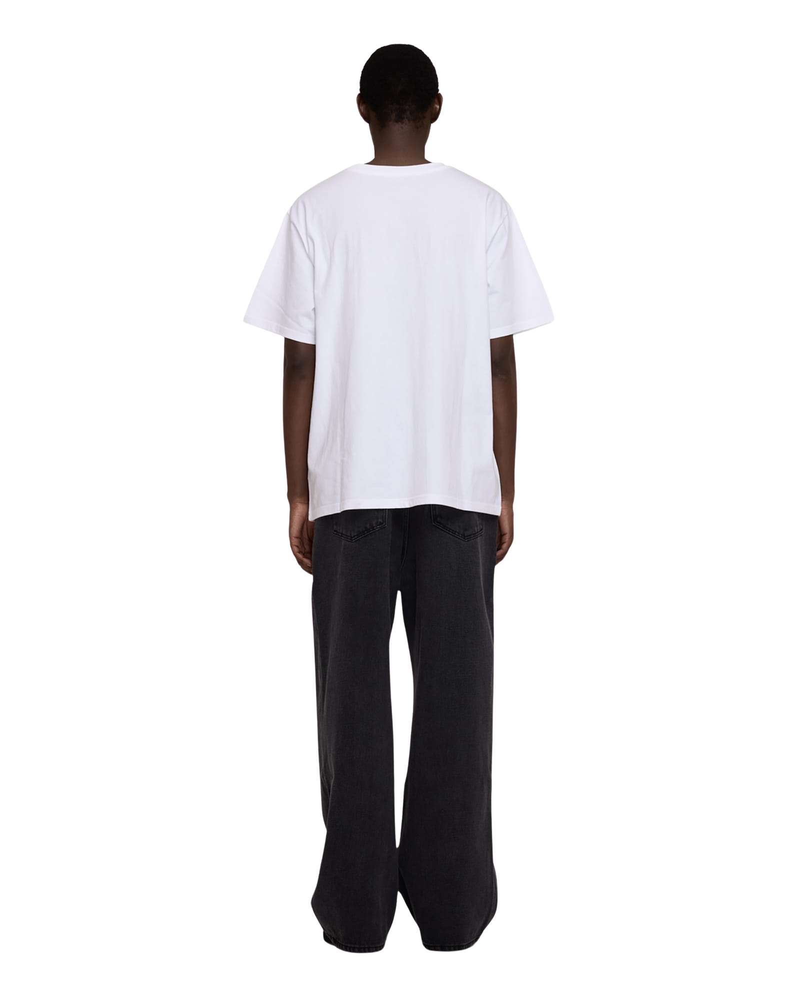 Kimhe Kim - Logo T-Shirt With Pearl Embellishment (White) product image 9 | TRAB K-Fashion Australia
