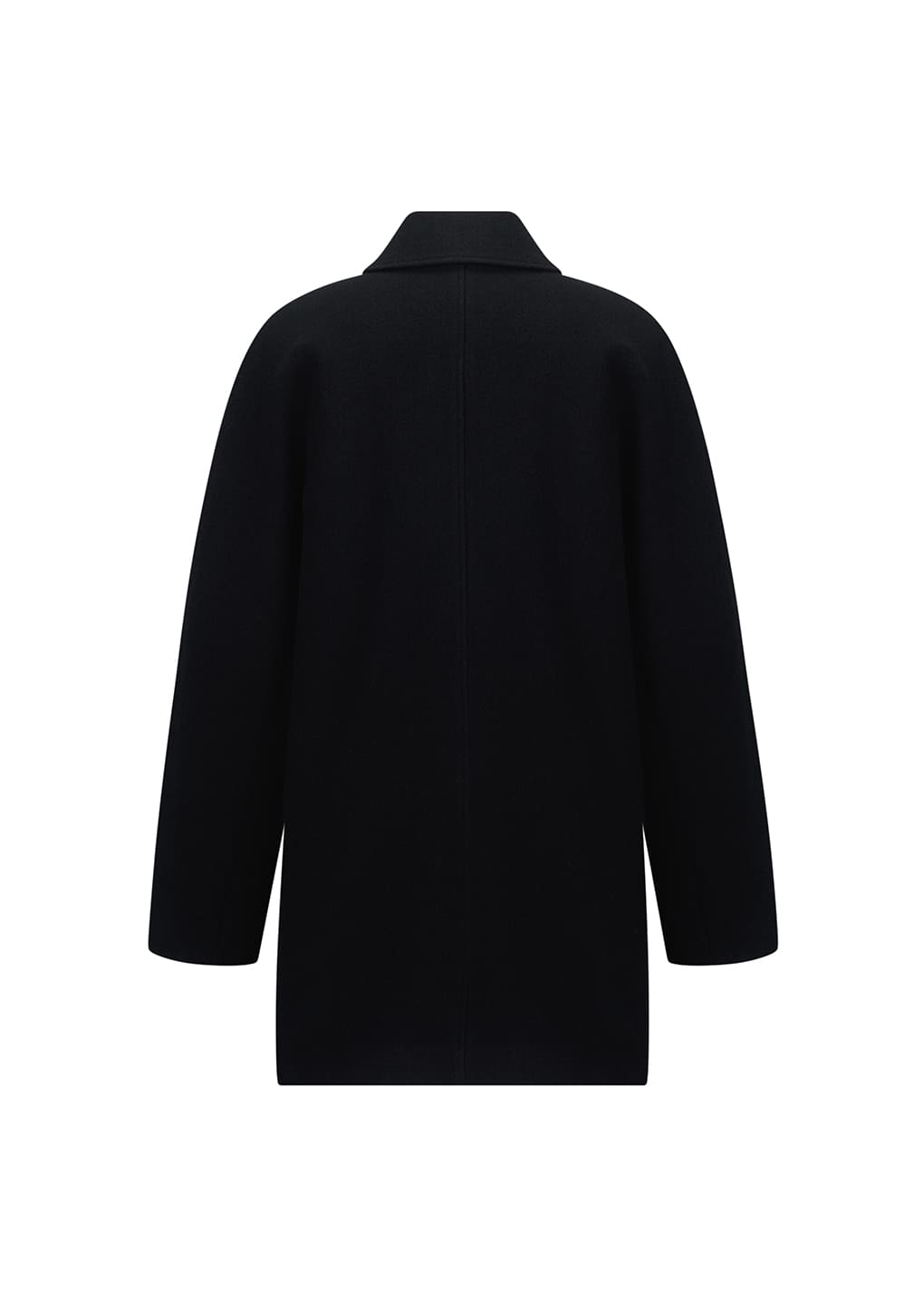 Amomento - rounded half coat (Black) product image 10 | TRAB K-Fashion Australia