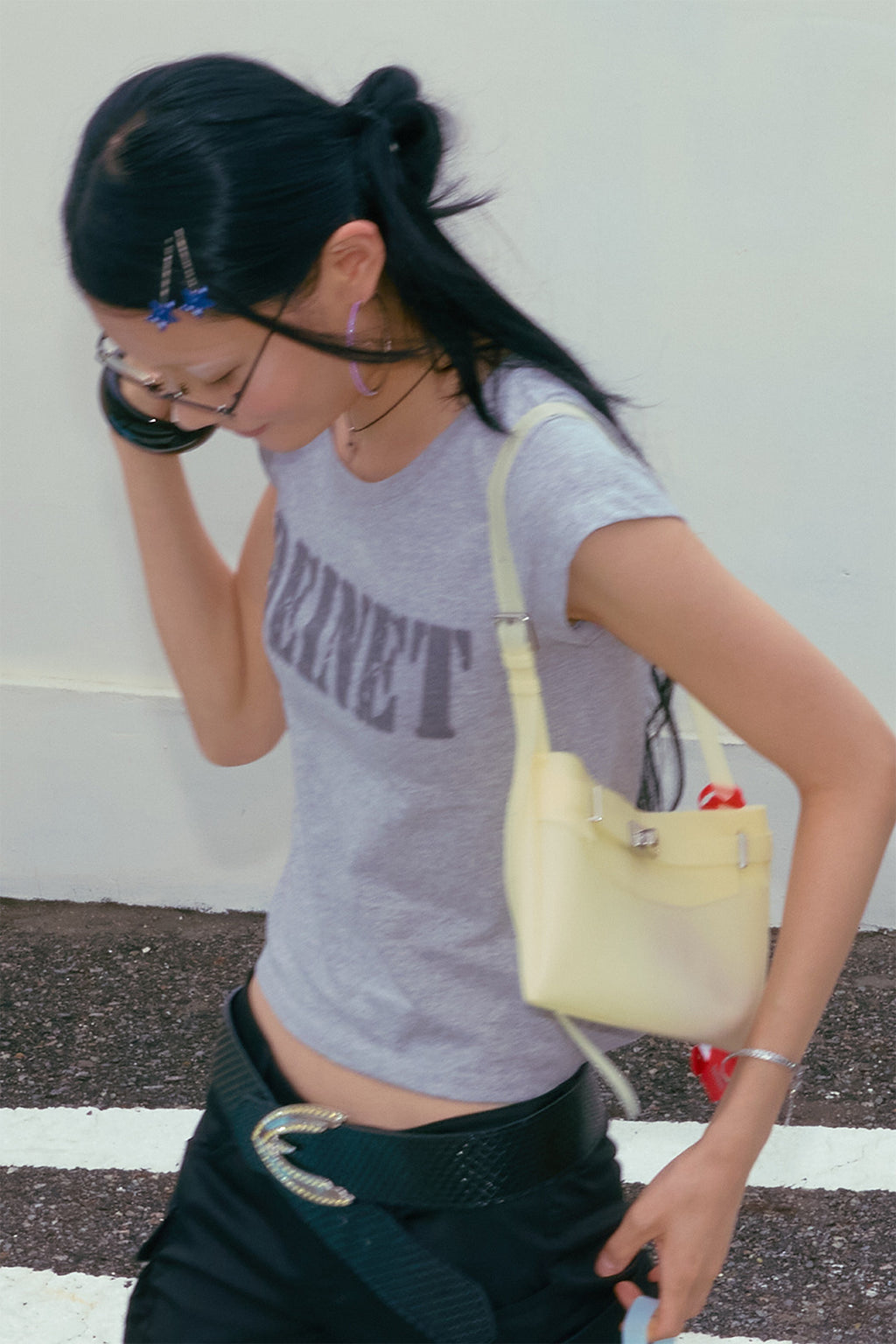 Deinet - Jelly Two-Way Middle Bag In Butter product image 7 | TRAB K-Fashion Australia