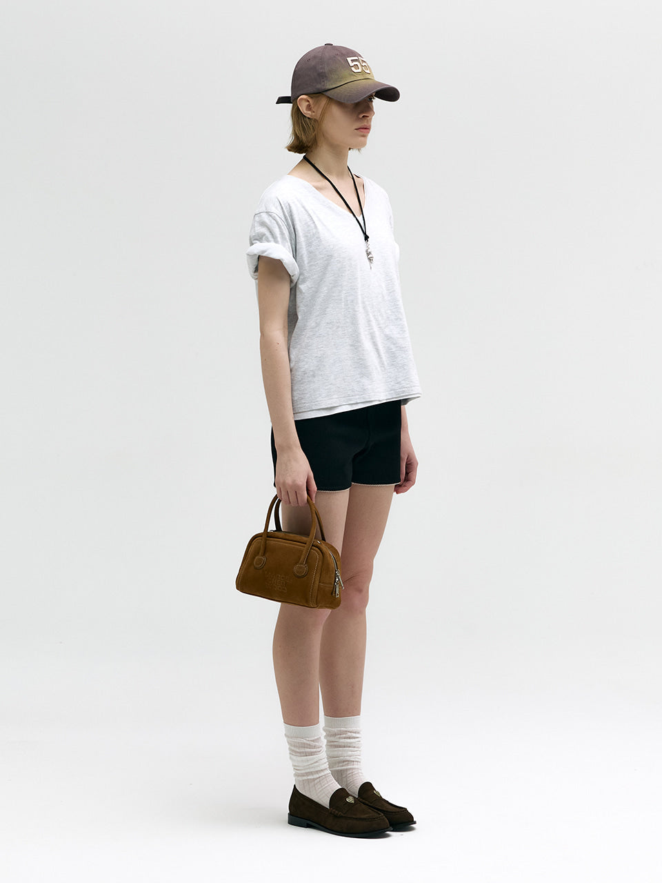 Marge Sherwood - Soft Tote Mini (Chestnut Nubuck) product image 4 | TRAB K-Fashion Australia