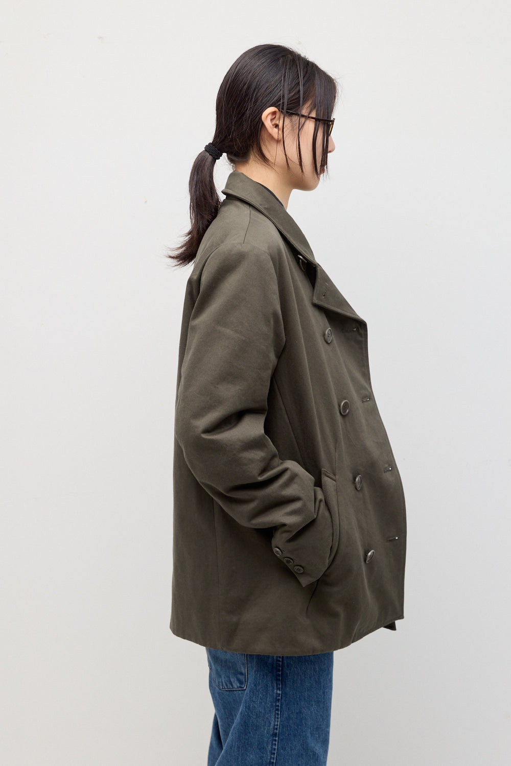 Hatchingroom - Pea Coat (Khaki) product image 11 | TRAB K-Fashion Australia