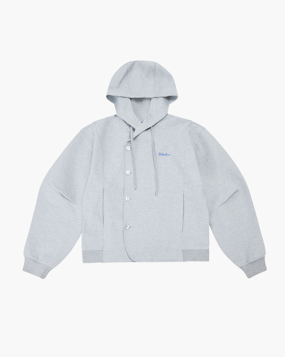 Ader Error - Fluic logo hoodie zip-up (Grey) product image 13 | TRAB K-Fashion Australia