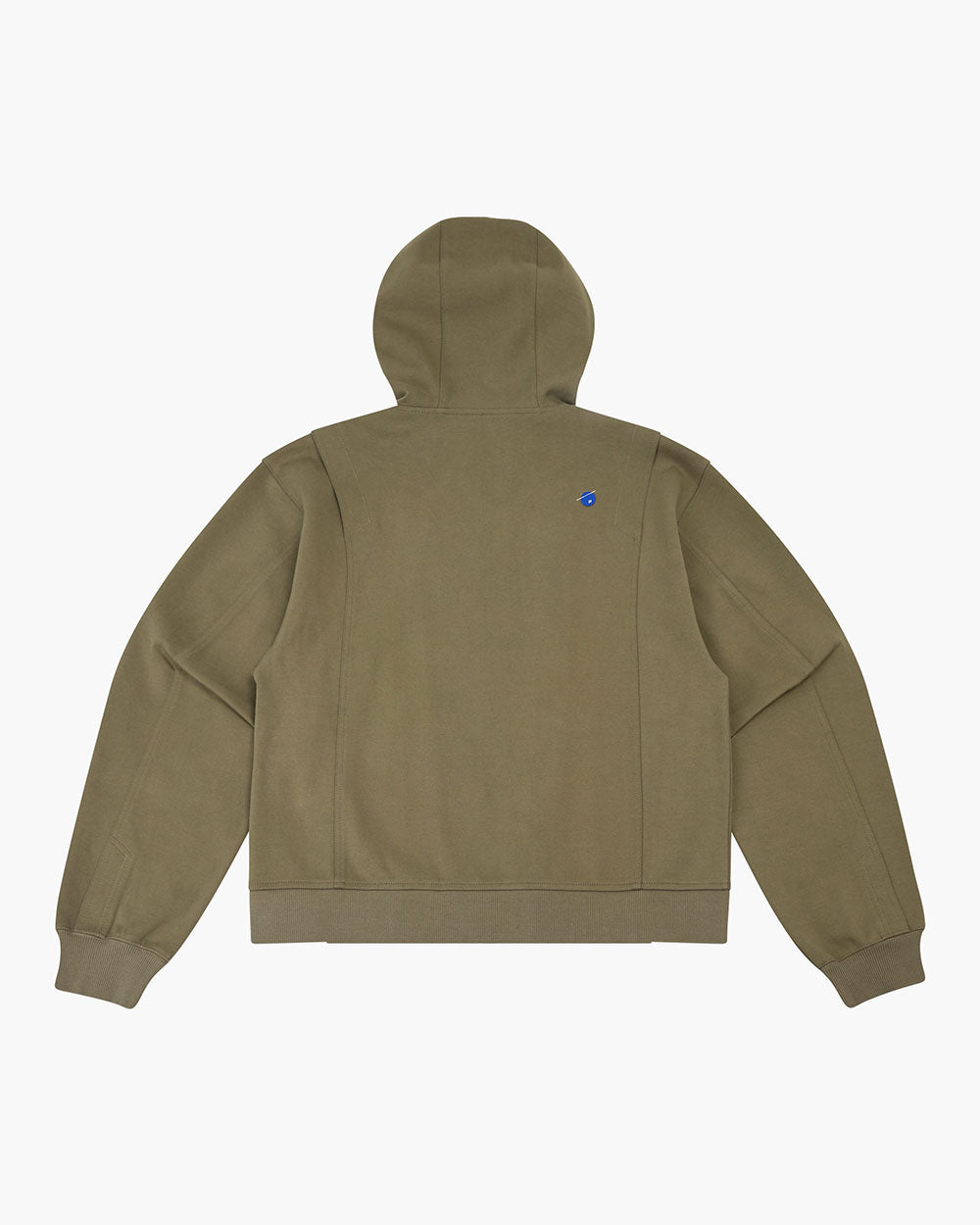 Ader Error - Fluic logo hoodie zip-up (Brown) product image 14 | TRAB K-Fashion Australia
