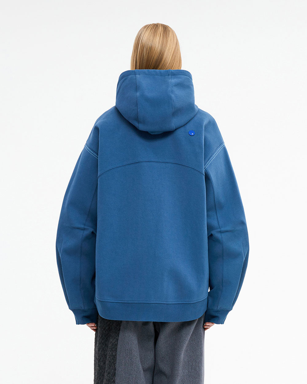 Ader Error - TRS hoodie zip-up (Blue) product image 3 | TRAB K-Fashion Australia