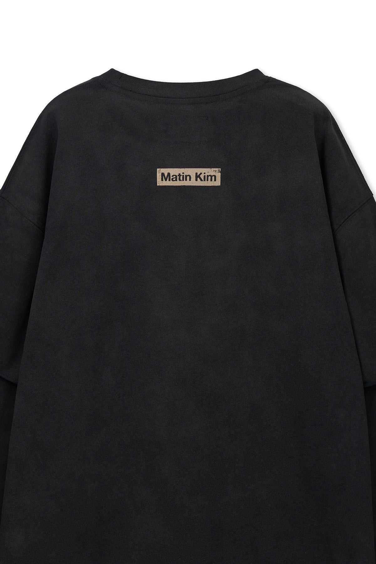 Matin Kim - Spray Effect Layered Top (Black) product image 4 | TRAB K-Fashion Australia