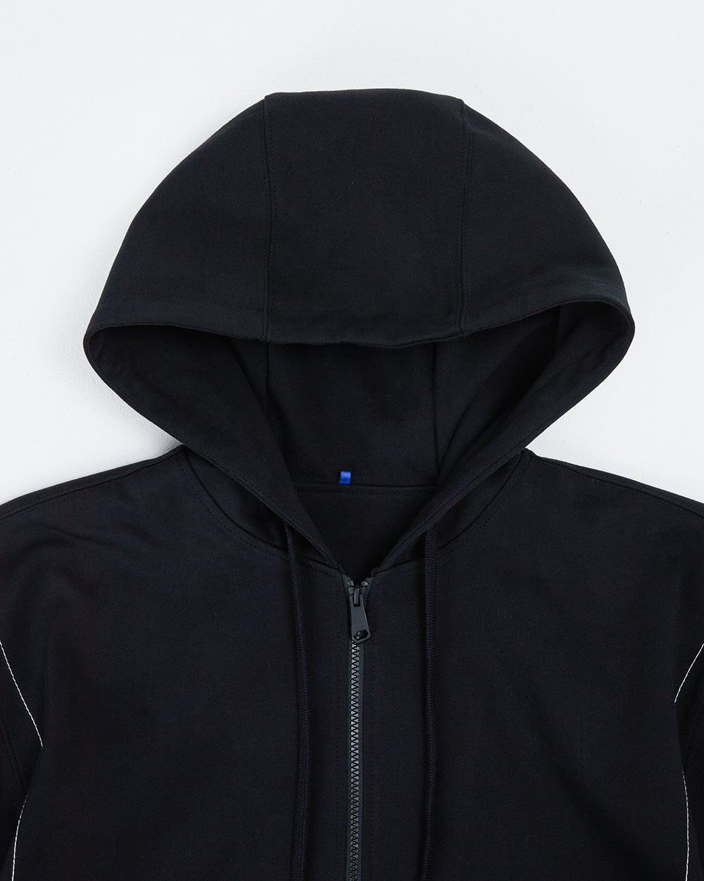 Ader Error - Liner hoodie zip-up (Noir) product image 5 | TRAB K-Fashion Australia