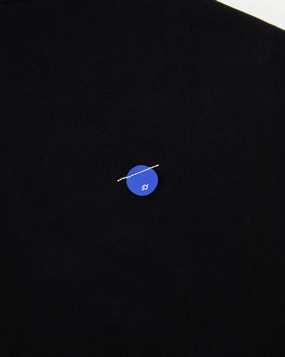 Ader Error - TRS decal hoodie zip-up (Noir) product image 9 | TRAB K-Fashion Australia