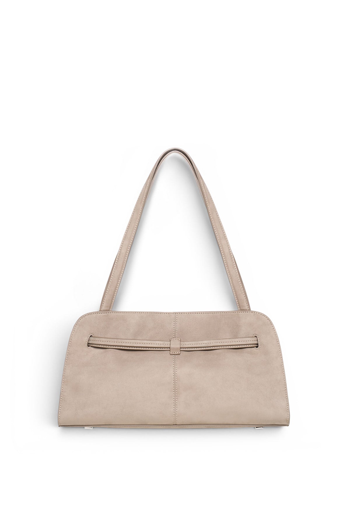 Matin Kim - Drop Tail Mellow Shoulder Bag (Beige) product image 3 | TRAB K-Fashion Australia