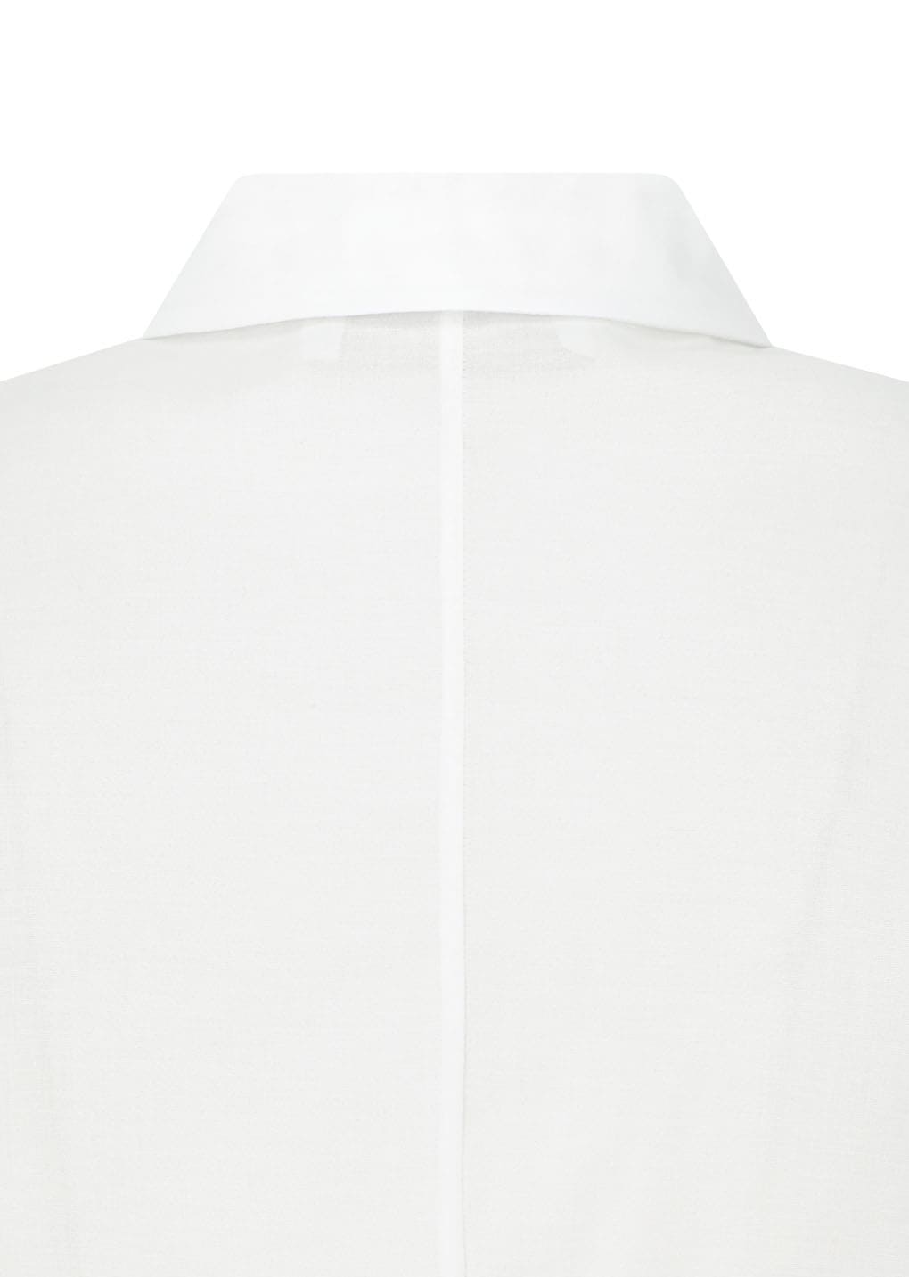 Amomento - Sheer Slim Shirt (White) product image 10 | TRAB K-Fashion Australia