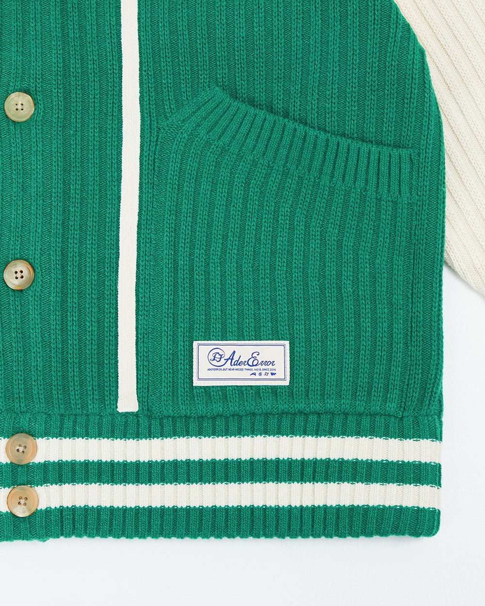 Ader Error - Tomb cardigan (Green) product image 3 | TRAB K-Fashion Australia