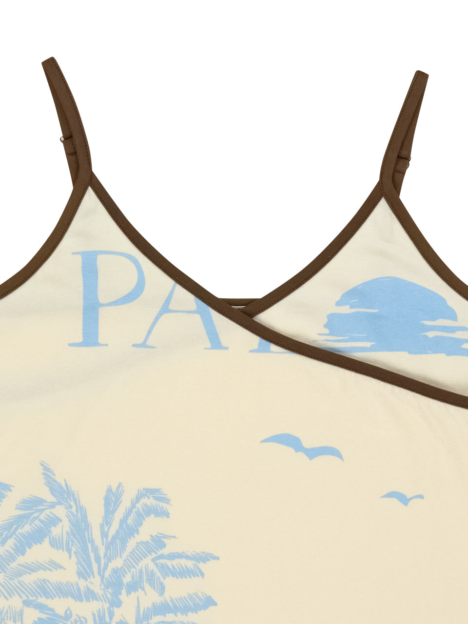 Kijun - [Ships 17 June] Scenery Wrap Tank Top (Butter) product image 11 | TRAB K-Fashion Australia