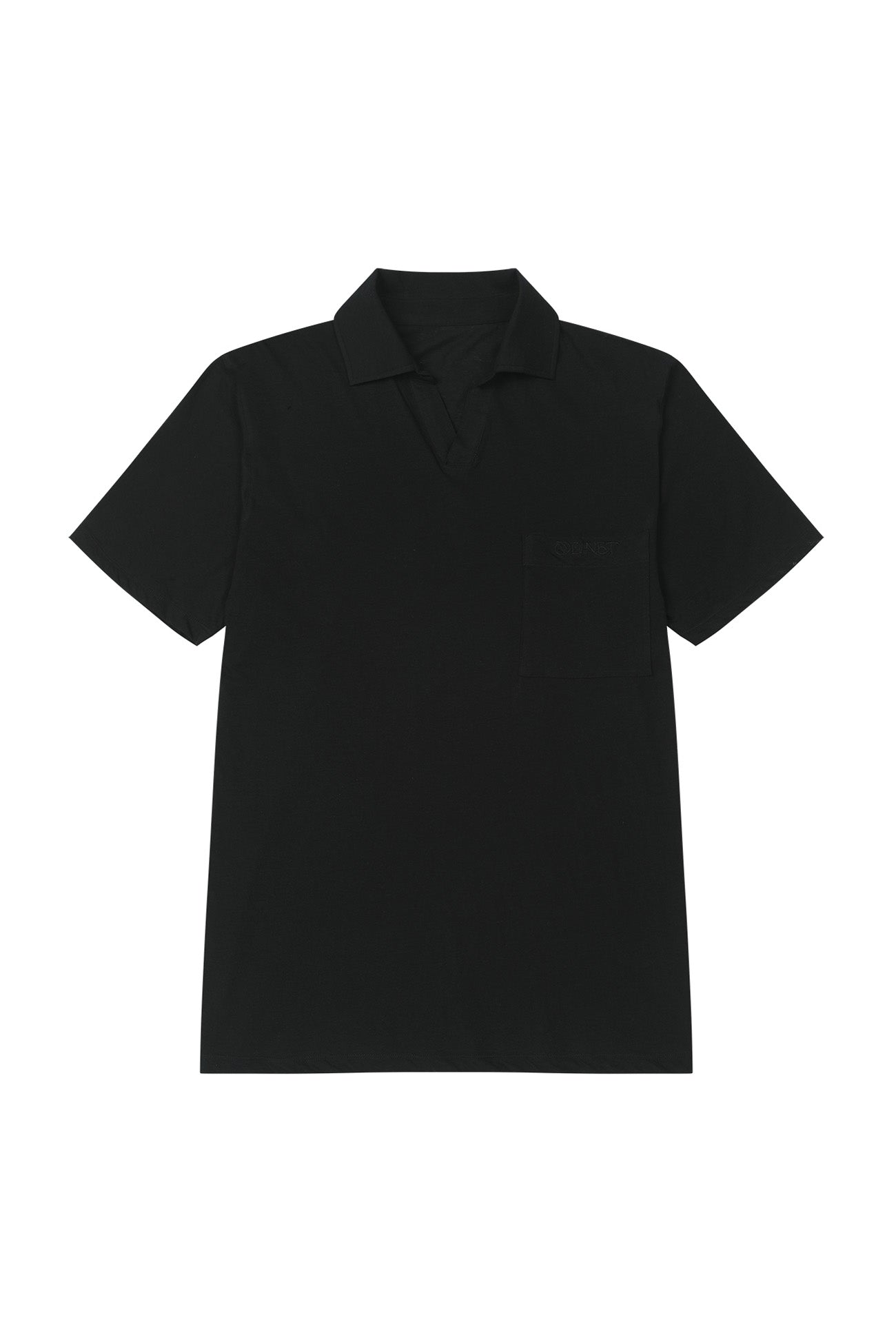 Deinet - Vintage Collar T-Shirt (Black) product image 8 | TRAB K-Fashion Australia
