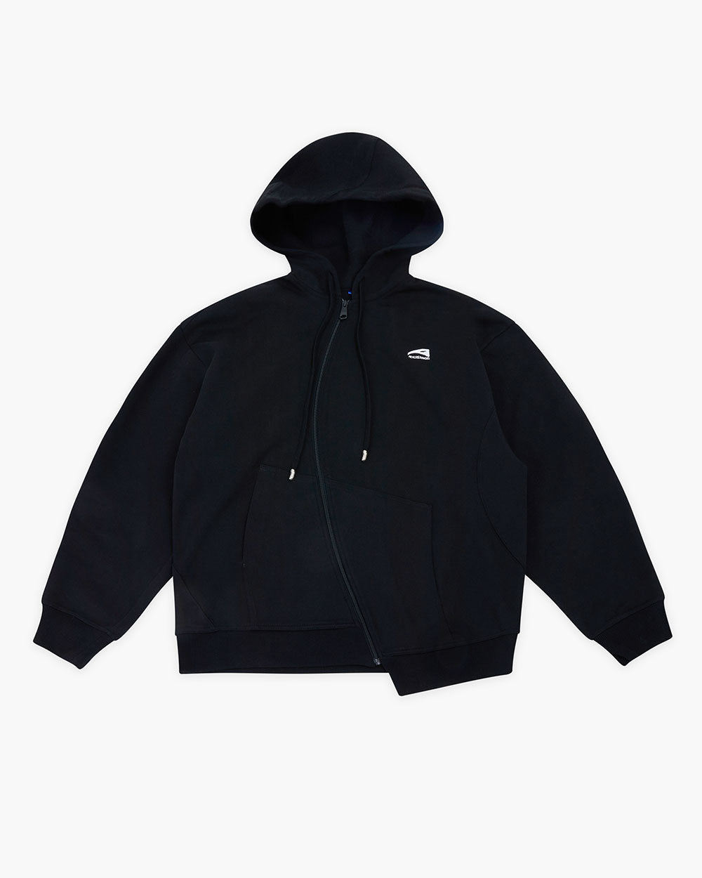 Ader Error - Enty logo hoodie zip-up (Noir) product image 10 | TRAB K-Fashion Australia