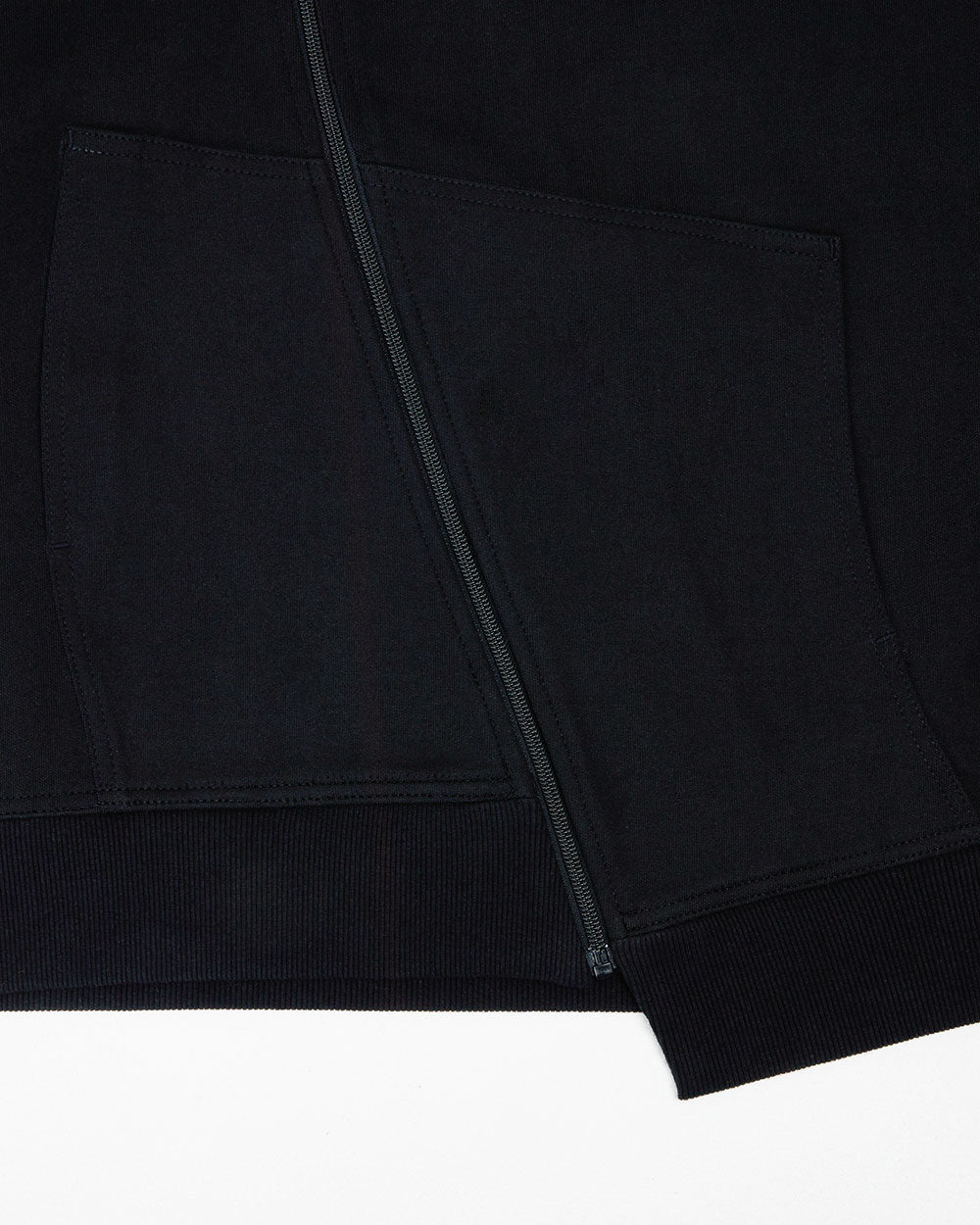 Ader Error - Enty logo hoodie zip-up (Noir) product image 5 | TRAB K-Fashion Australia