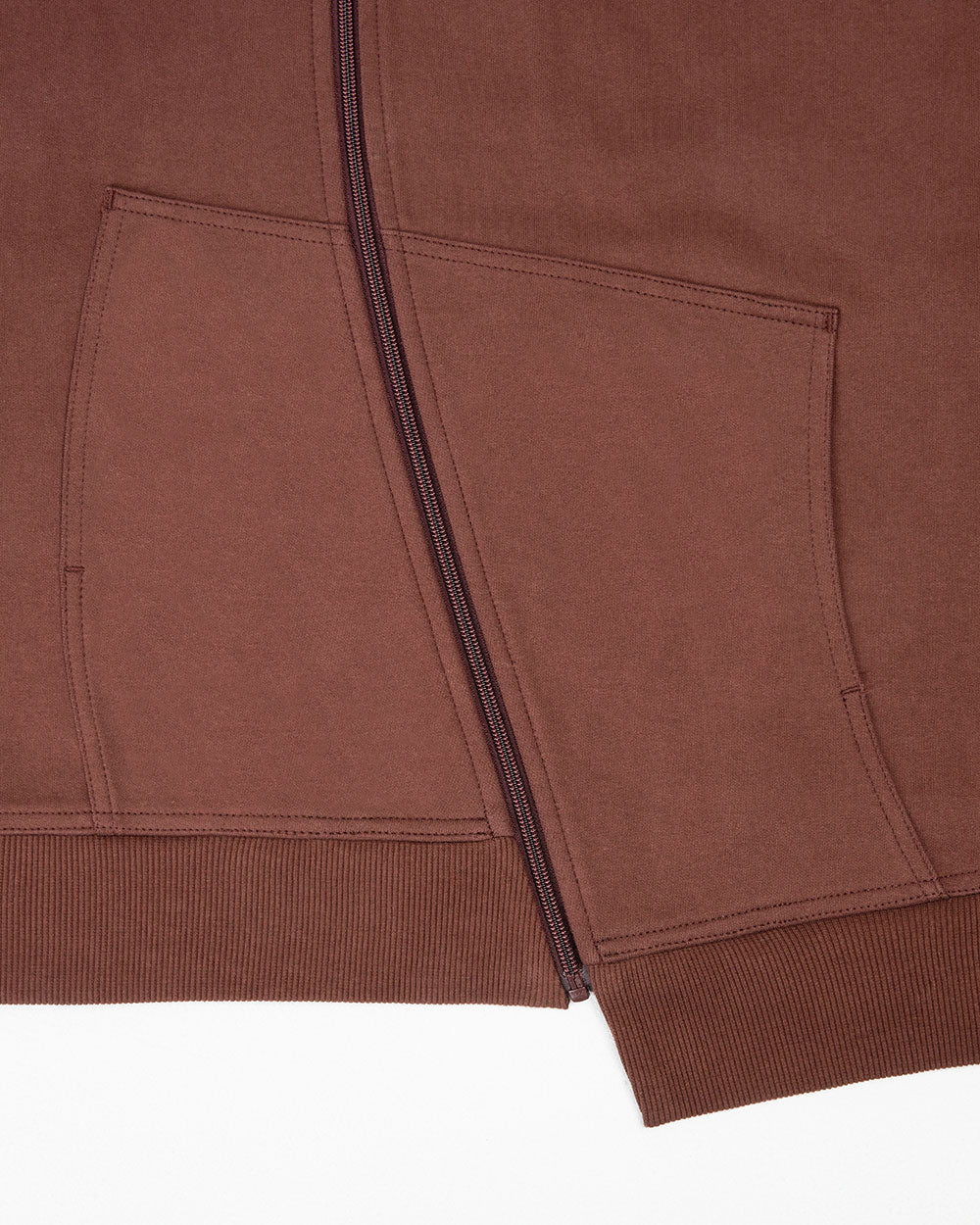 Ader Error - Enty logo hoodie zip-up (Burgundy) product image 5 | TRAB K-Fashion Australia