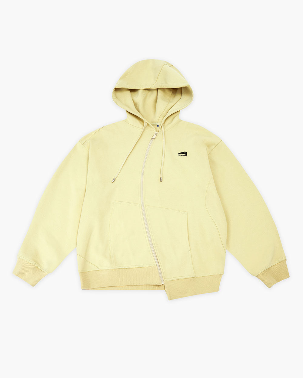 Ader Error - Enty logo hoodie zip-up (Yellow) product image 10 | TRAB K-Fashion Australia