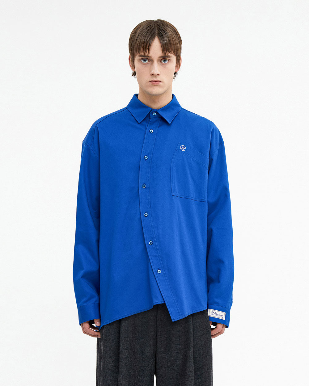 Ader Error - Speric logo shirt (Z-Blue) product image 1 | TRAB K-Fashion Australia
