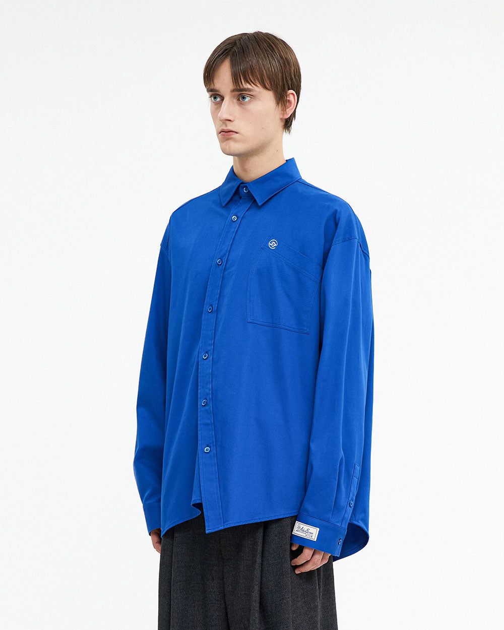 Ader Error - Speric logo shirt (Z-Blue) product image 2 | TRAB K-Fashion Australia