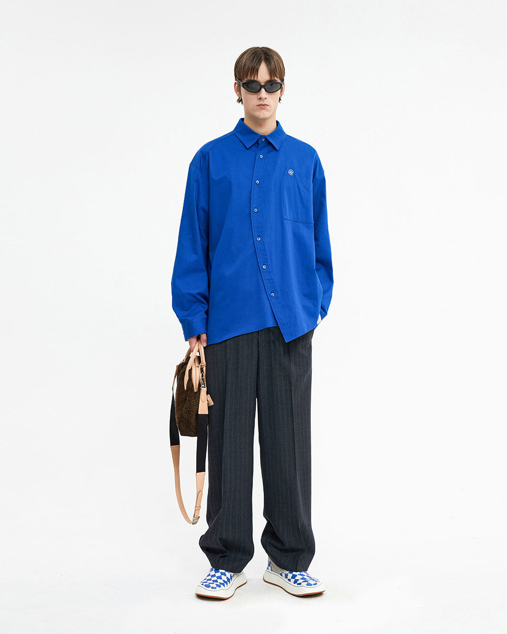 Ader Error - Speric logo shirt (Z-Blue) product image 4 | TRAB K-Fashion Australia