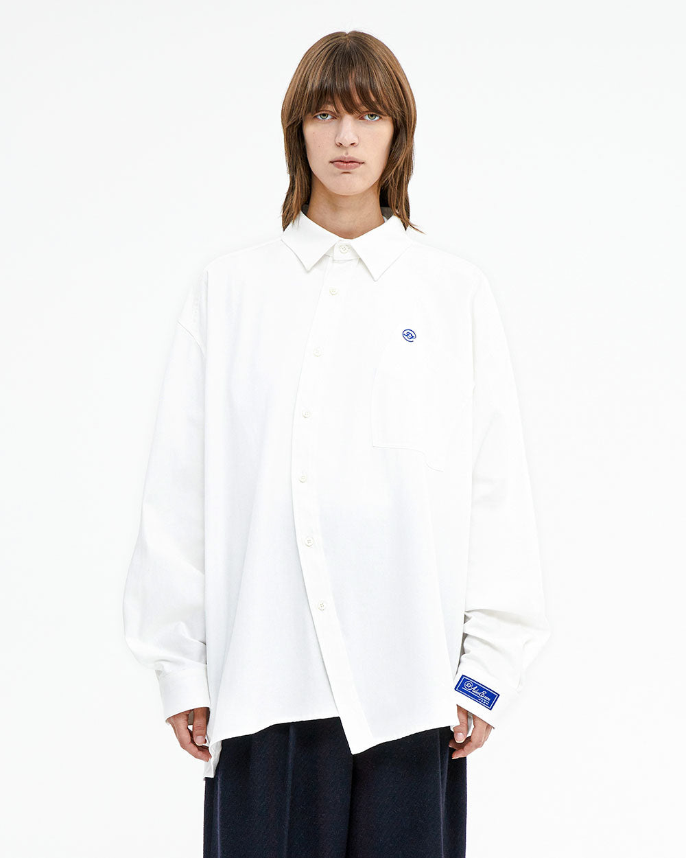 Ader Error - Speric logo shirt (White) product image 1 | TRAB K-Fashion Australia